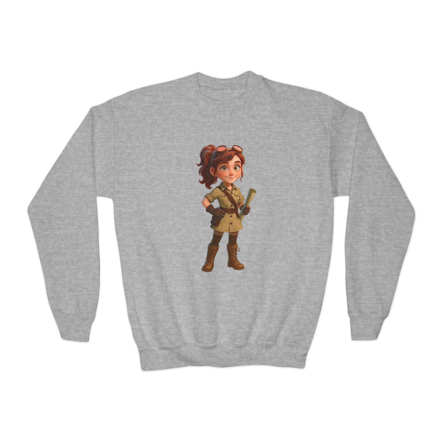 Genprinta Youth Crewneck Sweatshirt