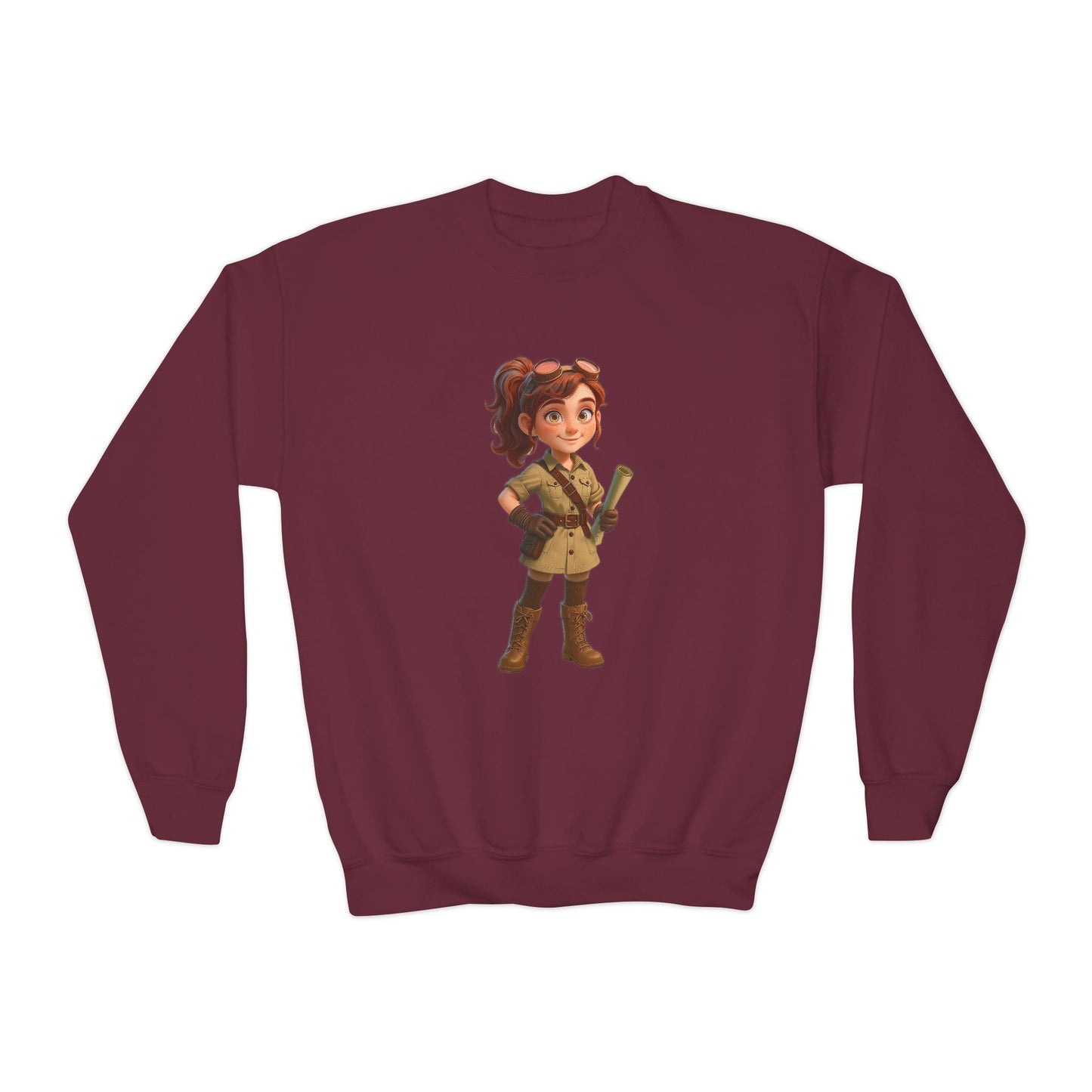 Genprinta Youth Crewneck Sweatshirt