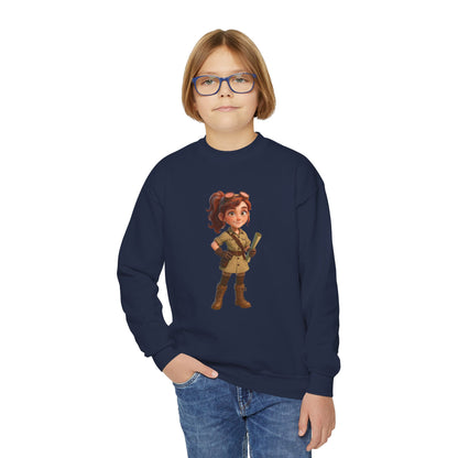 Genprinta Youth Crewneck Sweatshirt