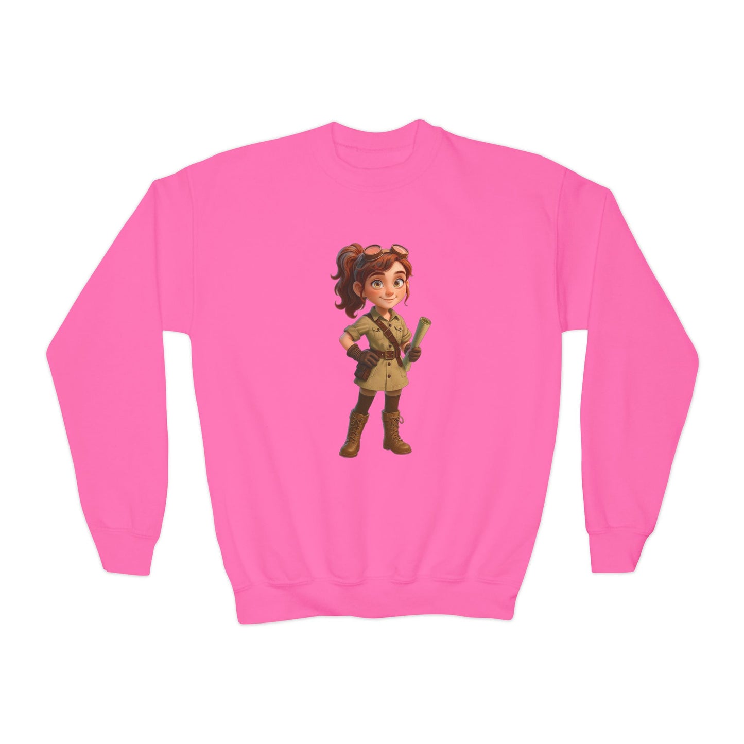 Genprinta Youth Crewneck Sweatshirt